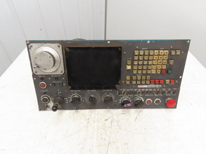 Fanuc TR-9DK1 Yamazki Slant Turn 30 Control Panel Unit System 6T