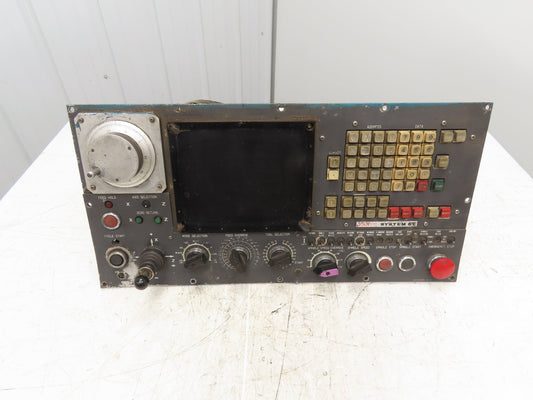 Fanuc TR-9DK1 Yamazki Slant Turn 30 Control Panel Unit System 6T