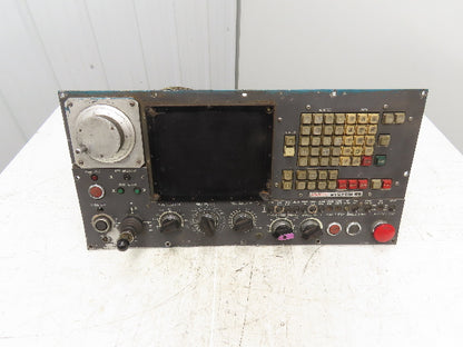 Fanuc TR-9DK1 Yamazki Slant Turn 30 Control Panel Unit System 6T