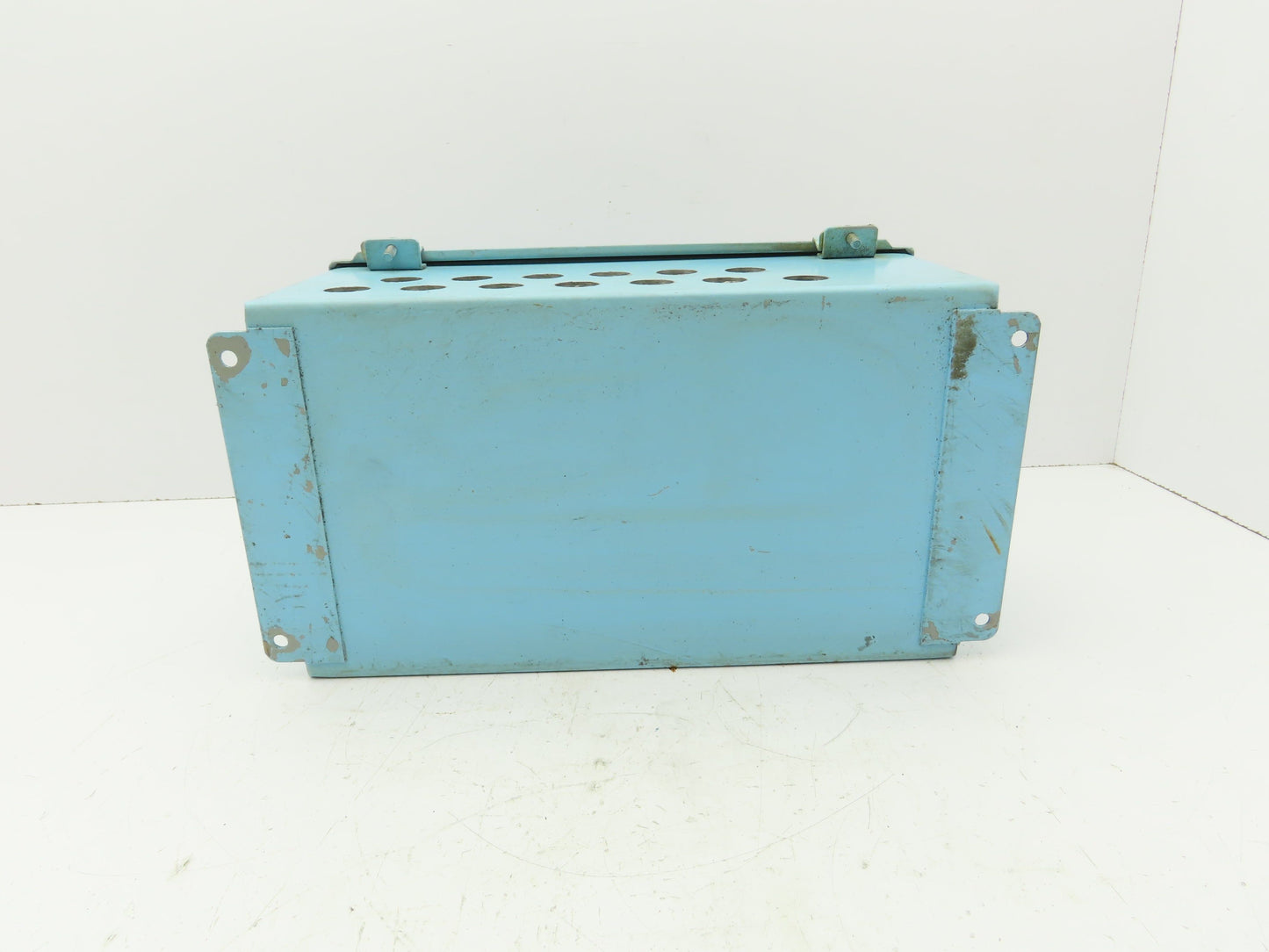 Wiegmann B140806CH Electrical Enclosure Box with 1492-H Terminal Blocks 14x8x6"