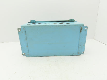 Wiegmann B140806CH Electrical Enclosure Box with 1492-H Terminal Blocks 14x8x6"