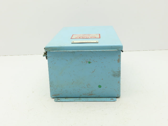 Wiegmann B140806CH Electrical Enclosure Box with 1492-H Terminal Blocks 14x8x6"