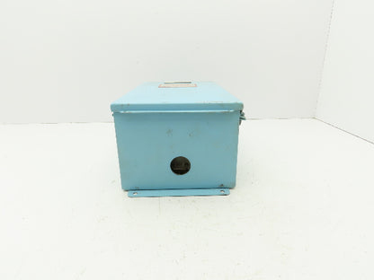 Wiegmann B140806CH Electrical Enclosure Box with 1492-H Terminal Blocks 14x8x6"