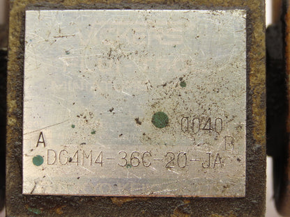 Vickers DG4MA-36C-20-JA Hydraulic Miniature Flui-trol Directional Control Valve