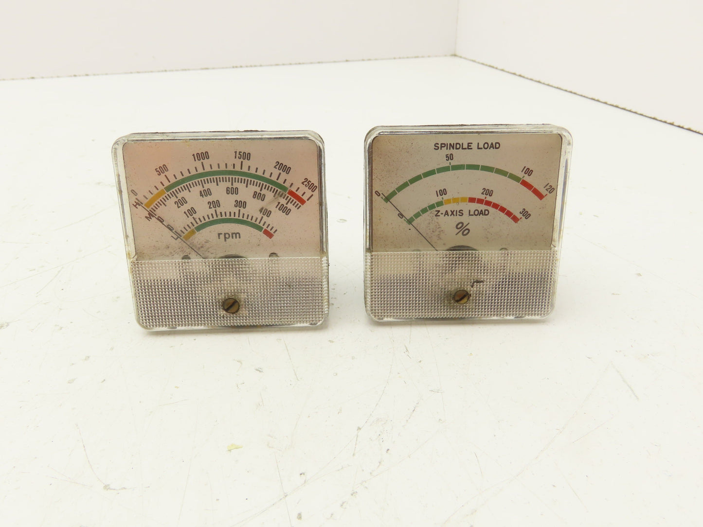 Yamazaki Panel Meter Spindle Load Z-Axis RPM Gauge 2500 RPM Slant Turn 30 Set