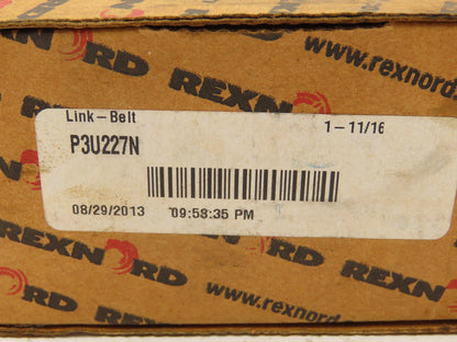 Link-Belt P3U227N Pillow Block Bearing 1-11/16" Bore 2-Bolt