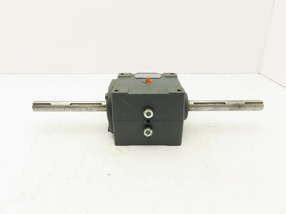 Hub City 0221-04417-1086 Bevel Gear Drive 1:1 Gearbox Dual Shaft Style A 165
