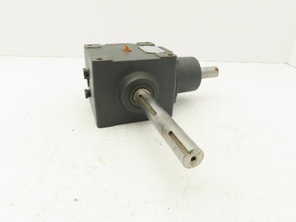 Hub City 0221-04417-1086 Bevel Gear Drive 1:1 Gearbox Dual Shaft Style A 165