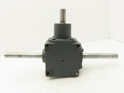 Hub City 0221-04417-1086 Bevel Gear Drive 1:1 Gearbox Dual Shaft Style A 165
