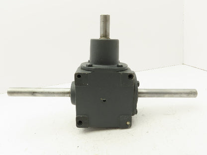 Hub City 0221-04417-1086 Bevel Gear Drive 1:1 Gearbox Dual Shaft Style A 165