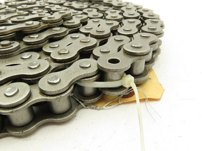 Peer #80 Roller Chain Single Strand Riveted 1" Pitch 13' Length