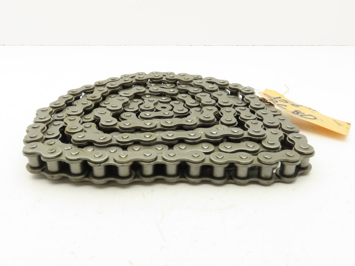 Peer #80 Roller Chain Single Strand Riveted 1" Pitch 13' Length