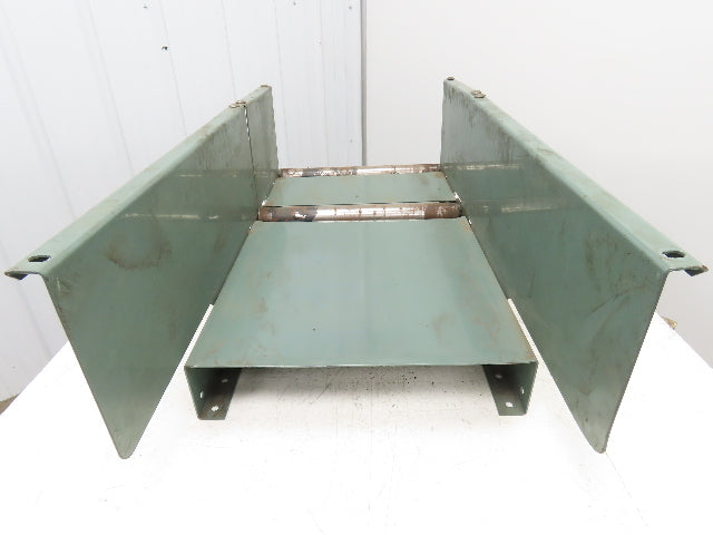 Hytrol 18" Belt Conveyor Incline to Horizontal Nose-Over Transition Leg 36"L