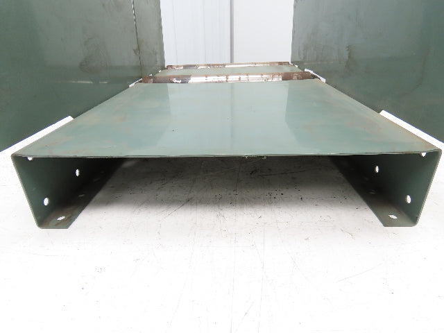 Hytrol 18" Belt Conveyor Incline to Horizontal Nose-Over Transition Leg 36"L