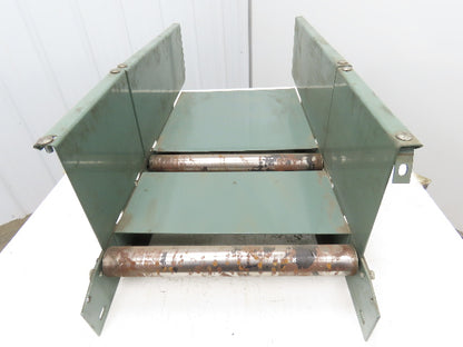 Hytrol 18" Belt Conveyor Incline to Horizontal Nose-Over Transition Leg 36"L