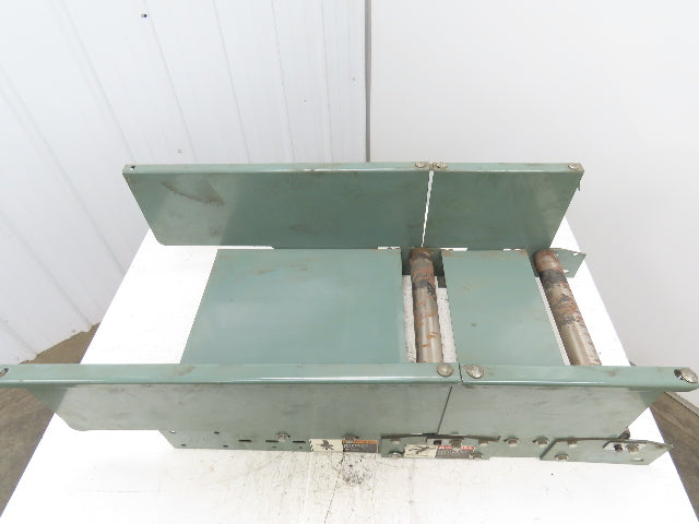 Hytrol 18" Belt Conveyor Incline to Horizontal Nose-Over Transition Leg 36"L