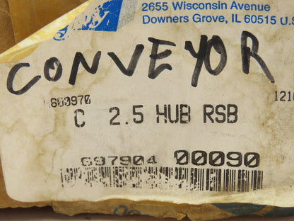 Lovejoy 69790400090 C 2.5 HUB RSB Gear Coupling Hub 1-1/8" Bore