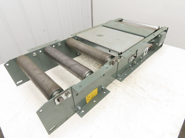 Hytrol 15" Belt-Over Conveyor Incline to Horizontal Nose-Over Transition 41" Leg