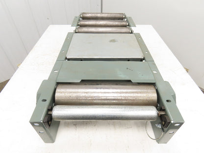 Hytrol 15" Belt-Over Conveyor Incline to Horizontal Nose-Over Transition 41" Leg