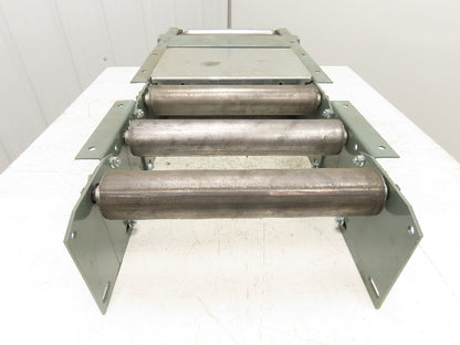 Hytrol 15" Belt-Over Conveyor Incline to Horizontal Nose-Over Transition 41" Leg