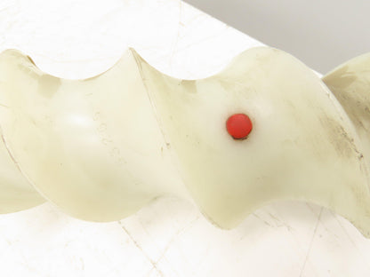 Bottle Feeder Conveyor Plastic Screw Auger Spiral Extruder 4.25"x 54"