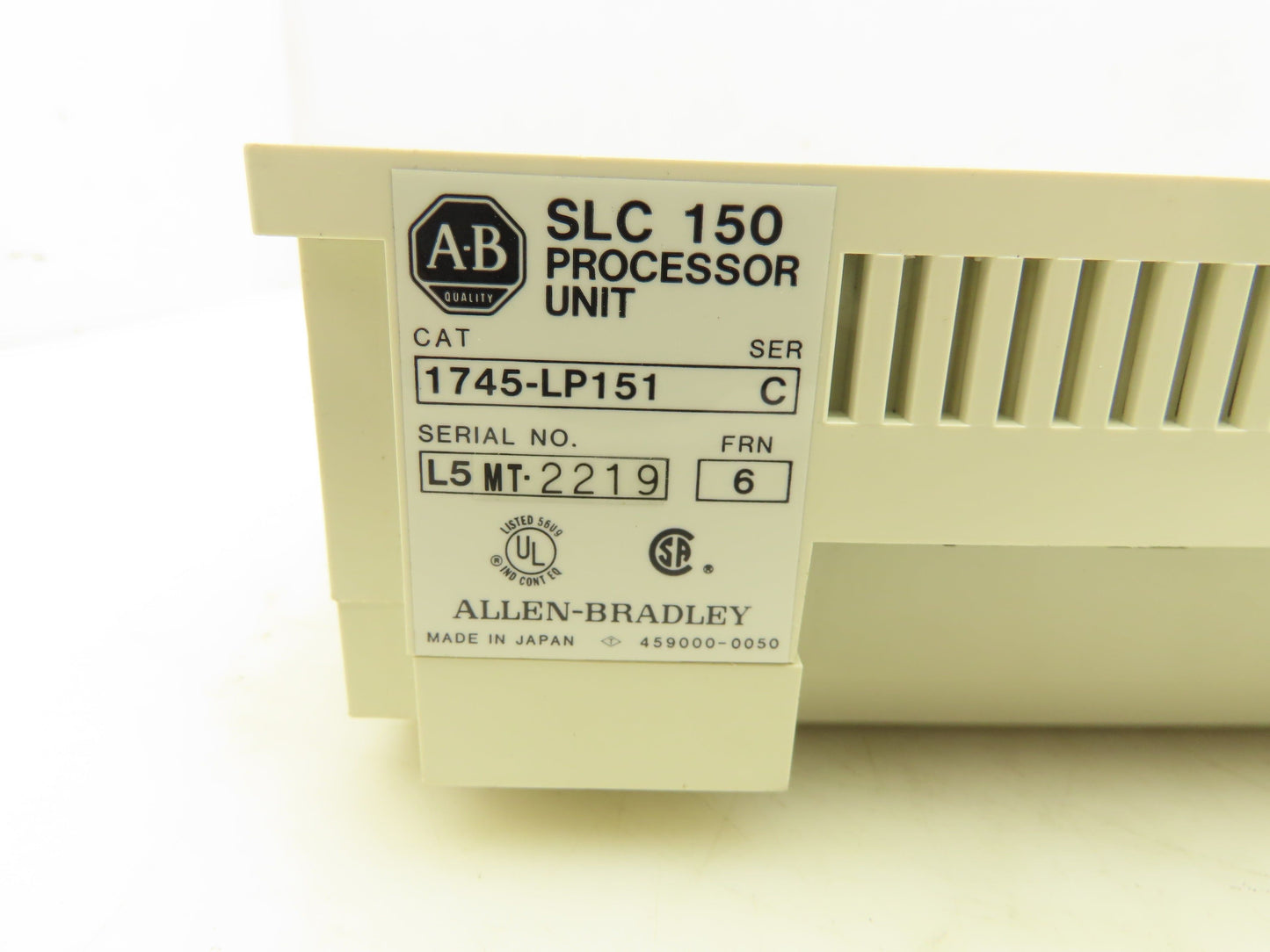 Allen Bradley 1745-LP151 SLC 150 Controller Processor Input Output Module