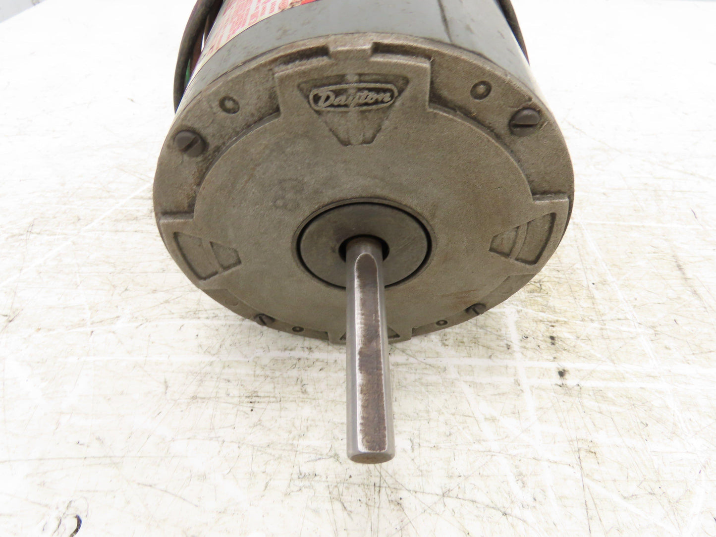 Dayton 4M046 HVAC Fan Motor 1/3Hp 1075 RPM 115V 1PH 48Y Frame 1/2" Shaft