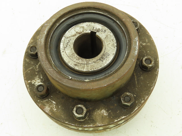 Ajax 150D71058 Complete Gear Coupling 1-1/8"And 1-3/8" Bore Size 1-1/2