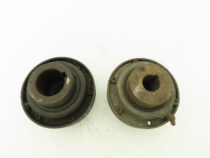 Falk 6F Grid Coupling Assembly 1" And 1-5/8" Bore Lot Of 2