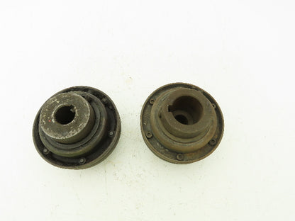 Falk 6F Grid Coupling Assembly 1" And 1-5/8" Bore Lot Of 2