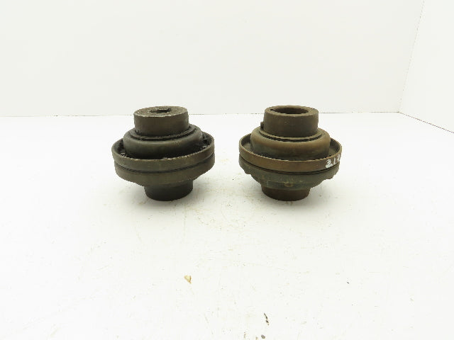 Falk 6F Grid Coupling Assembly 1" And 1-5/8" Bore Lot Of 2