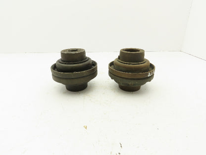 Falk 6F Grid Coupling Assembly 1" And 1-5/8" Bore Lot Of 2