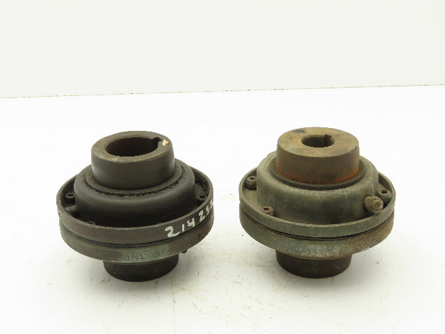 Falk 6F Grid Coupling Assembly 1" And 1-5/8" Bore Lot Of 2