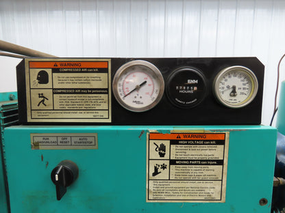 Palatek 25DF200 Rotary Screw Air Compressor 25Hp 230/460V 3Ph 200 Gallon 100CFM