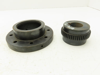 Sier-Bath Vari-Crown Flexible Coupling With 2"Hub 1-1/2"Bore Size F 1-1/2