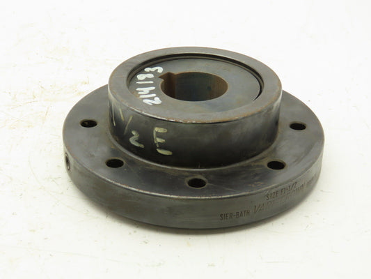 Sier-Bath Vari-Crown Flexible Coupling With 2"Hub 1-1/2"Bore Size F 1-1/2