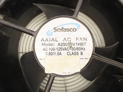 Sofasco A25089V1HBT Axial AC Cooling Fan 120V 3-Blade 10"x3"