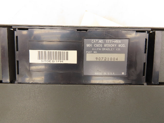 Allen Bradley 1771-HSN/B Servo Controller 95K CMOS Memory Module Cartridge