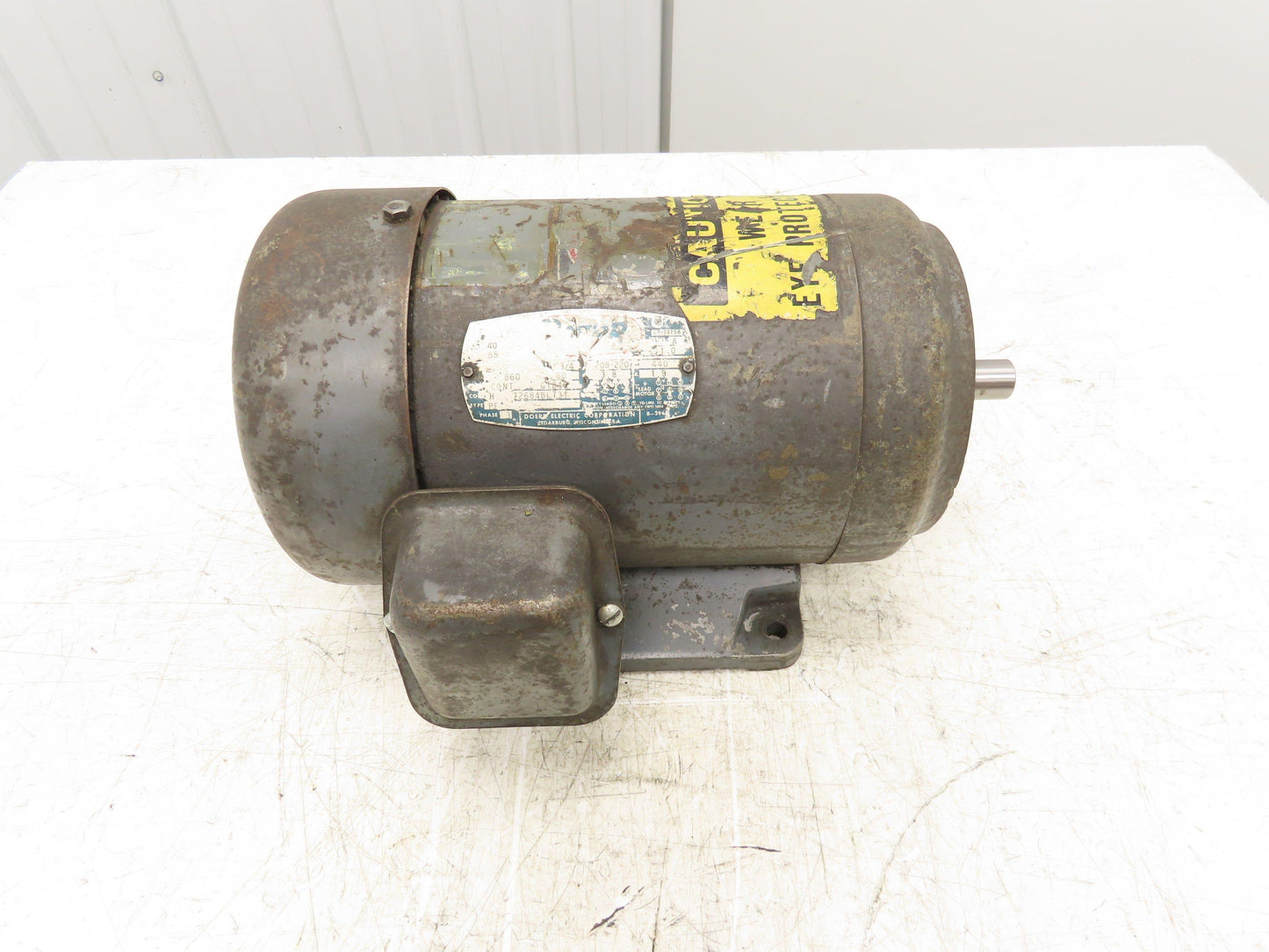 Doerr AC Motor 3/4Hp 860 RPM 230/460V 3PH 184C TEFC