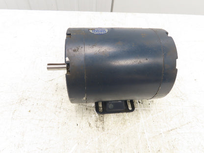 Leeson C6T34NB1A AC Motor 1/2Hp 3450 RPM 208-230-460V 3PH D56 Frame TENV
