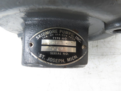 Skidmore Pumps JMFS3-40 Condensate Pump 1.5"x1" NPT 1.5Hp 3450 RPM 230/460V 3PH
