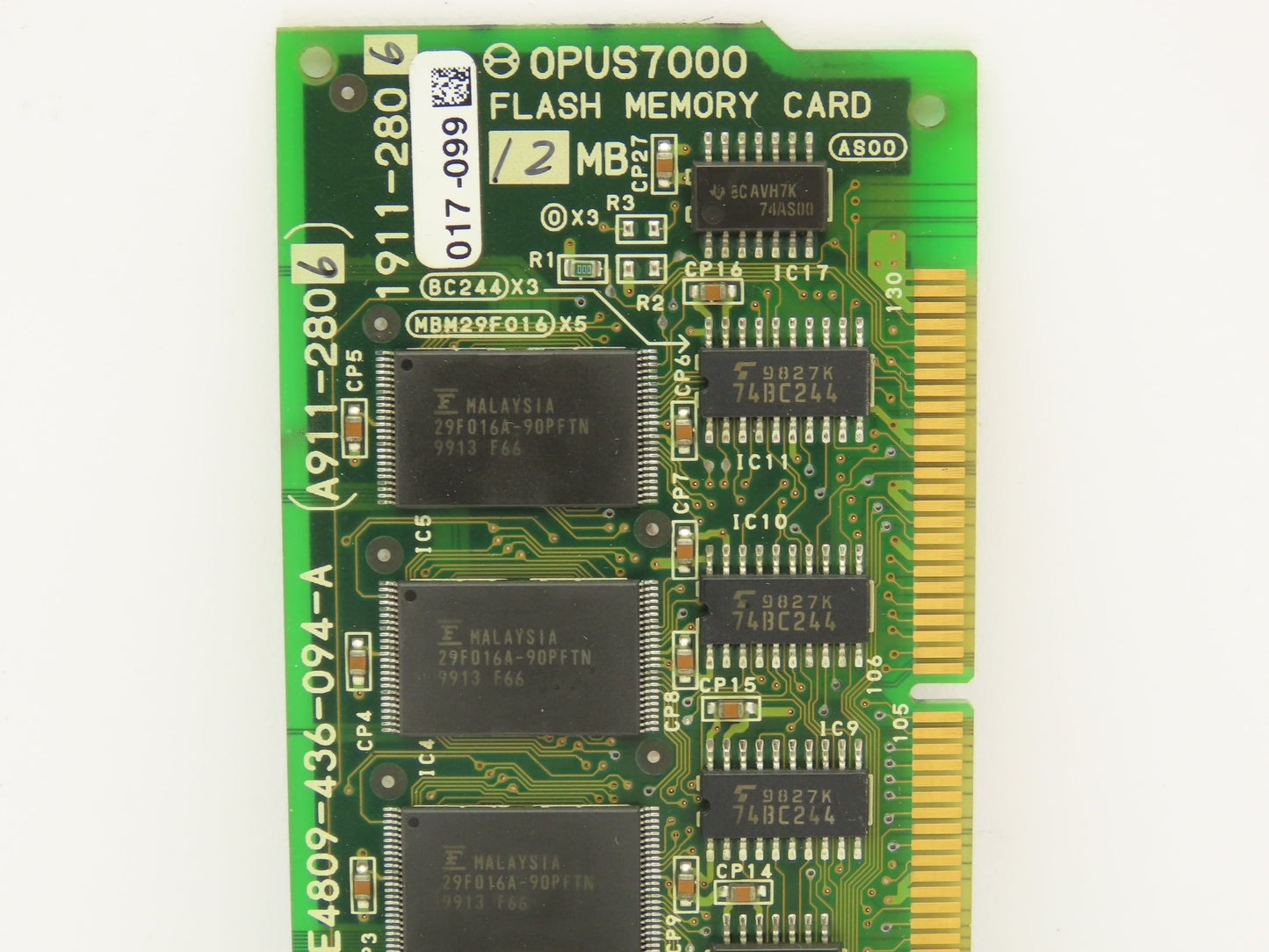 Okuma 1911-2806 Opus7000 Flash Memory Card Circuit Board Module