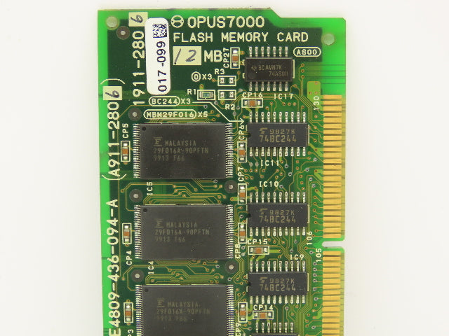 Okuma 1911-2806 Opus7000 Flash Memory Card Circuit Board Module