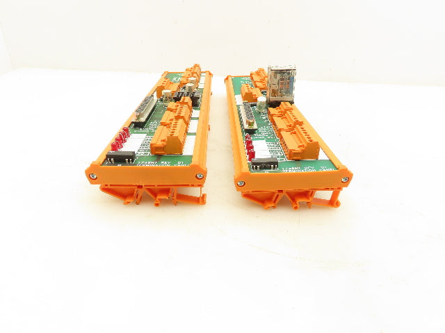 Allen Bradley 1746HT Termination Panel PLC Connector Circuit Board Lot of 2