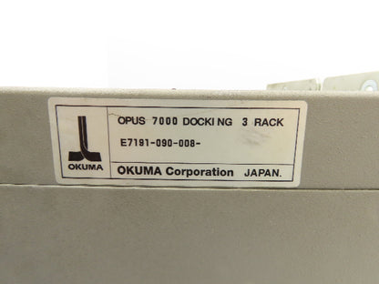 Okuma E7191-090-007 Opus7000 Docking Compact Rack Chassis 1911-2900 Mother Board