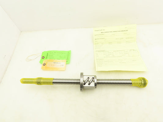 Thread-Craft W2503-620Z-C3Z Ball Screw 25mm Dia 6mm RH Lead 485mm OAL 19"