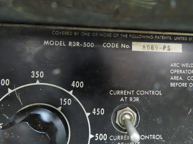 Lincoln 8069 PS IDEALARC R3R 500 AMP DC ARC Stick Welder Power Source Tested