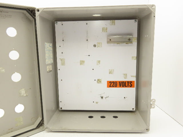 Vynco X-198564 Industrial Control Panel Enclosure 16x14x5-1/2" Fiberglass