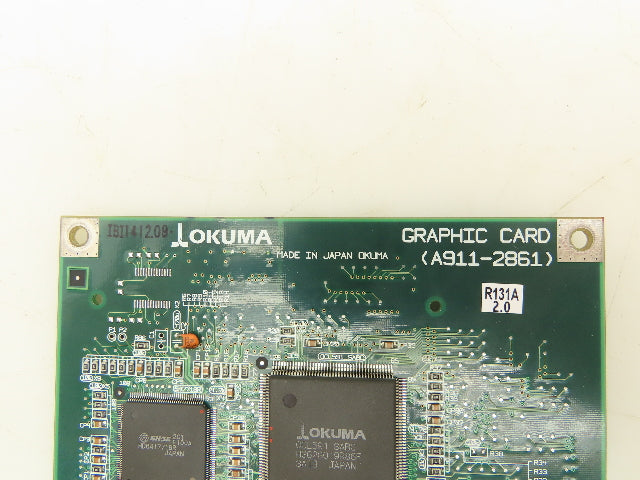 Okuma 1911-2861 PLC Graphic Card Circuit Board Module