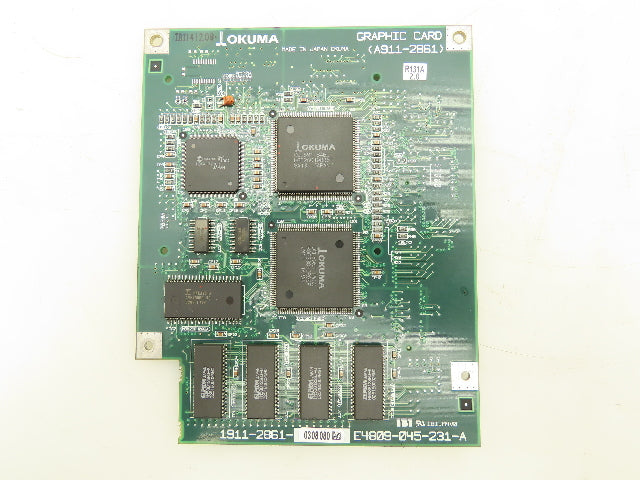 Okuma 1911-2861 PLC Graphic Card Circuit Board Module